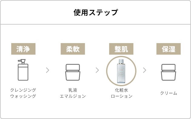 使用ステップ