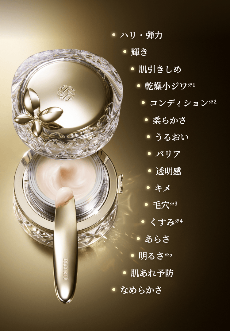 ライン一覧/AQ ミリオリティ 商品一覧 | DECORTÉ（コスメデコルテ