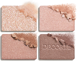 スキンシャドウ デザイニング パレット 01 Rosy Brown | DECORTÉ