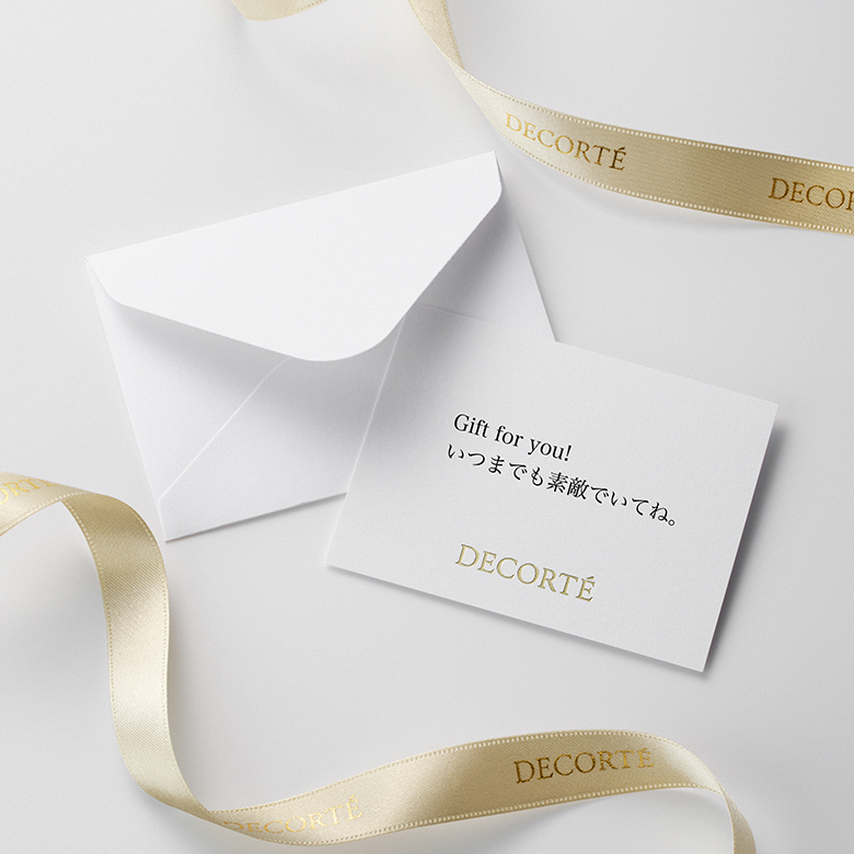 DECORTÉ Gift Selection ラッピング | DECORTÉ（コスメデコルテ）公式