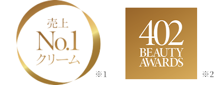 売上No.1美容液 402BEATUYAWARDS
