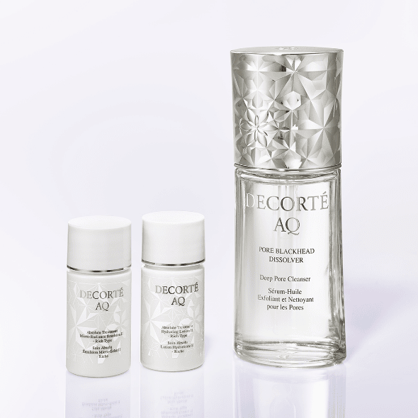 AQ 毛穴美容液オイルサンプルセット | DECORTÉ（コスメデコルテ）公式