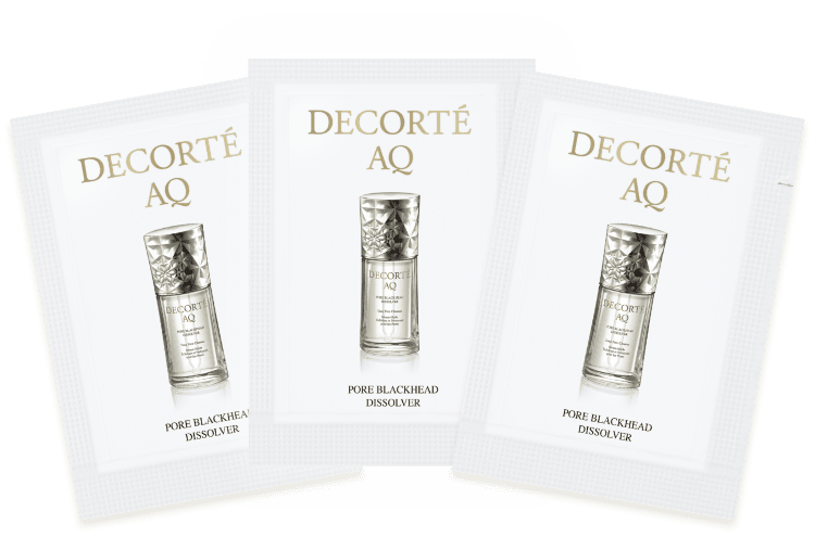 AQ 毛穴美容液オイルサンプルセット | DECORTÉ（コスメデコルテ）公式